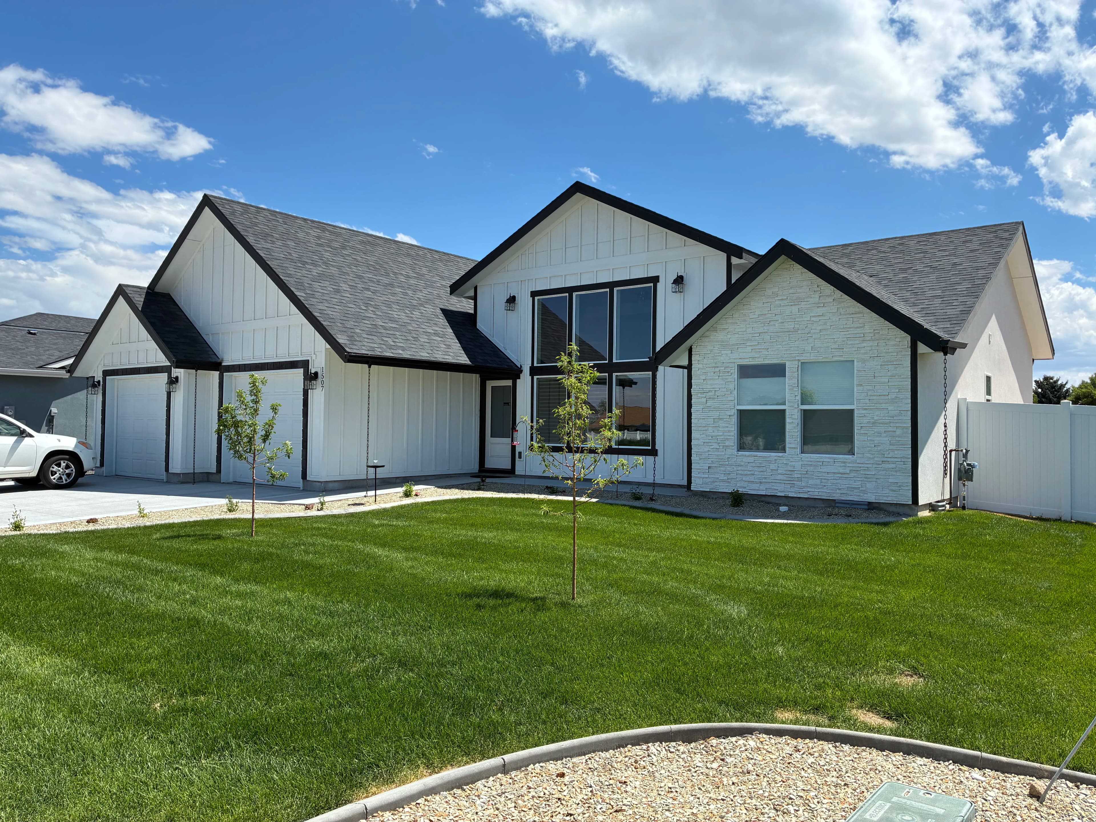 Project Full Gutter System Install Protecting a Stucco Home image