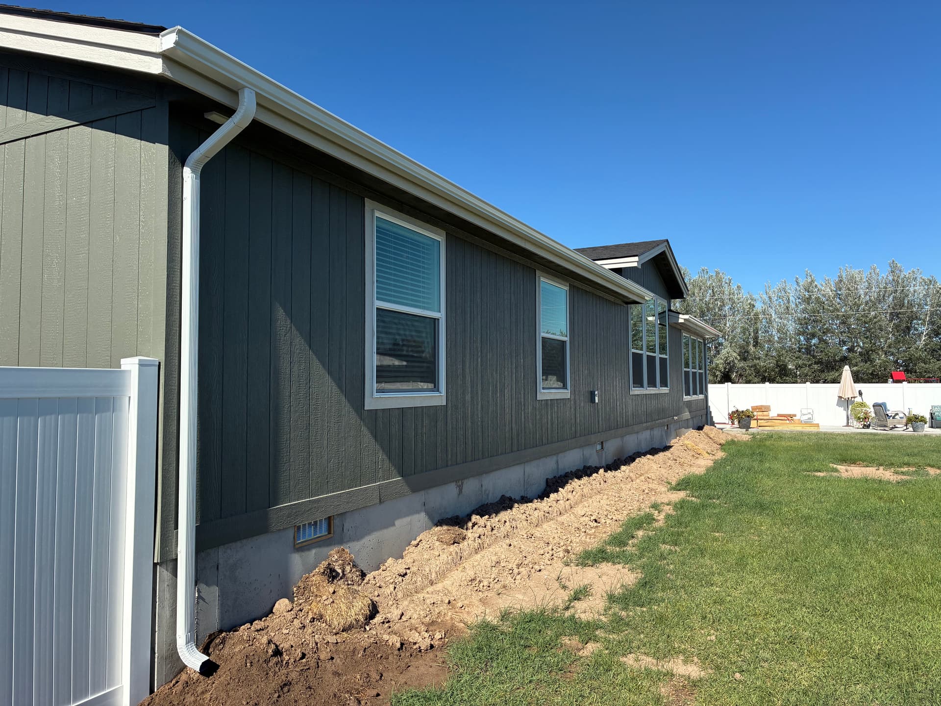 Gallery photos for New Home Gutter Installation Done Right in Paul ID: Image #3
