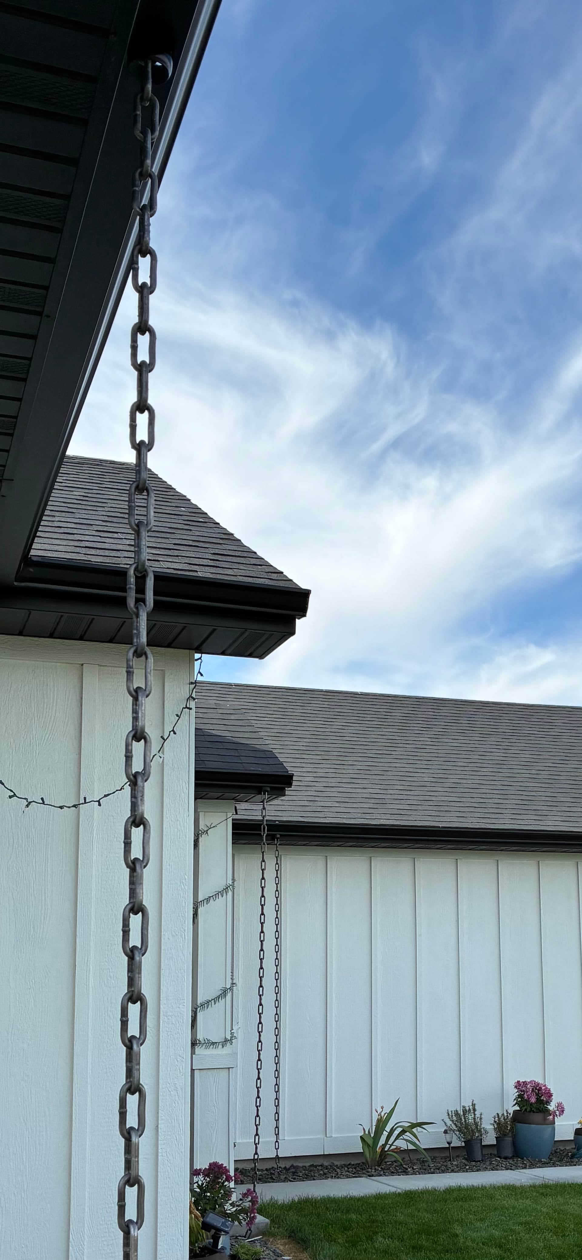 Gallery photos for Black Aluminum Gutter Install in Burley Looks Sharp and Works Hard: Image #2