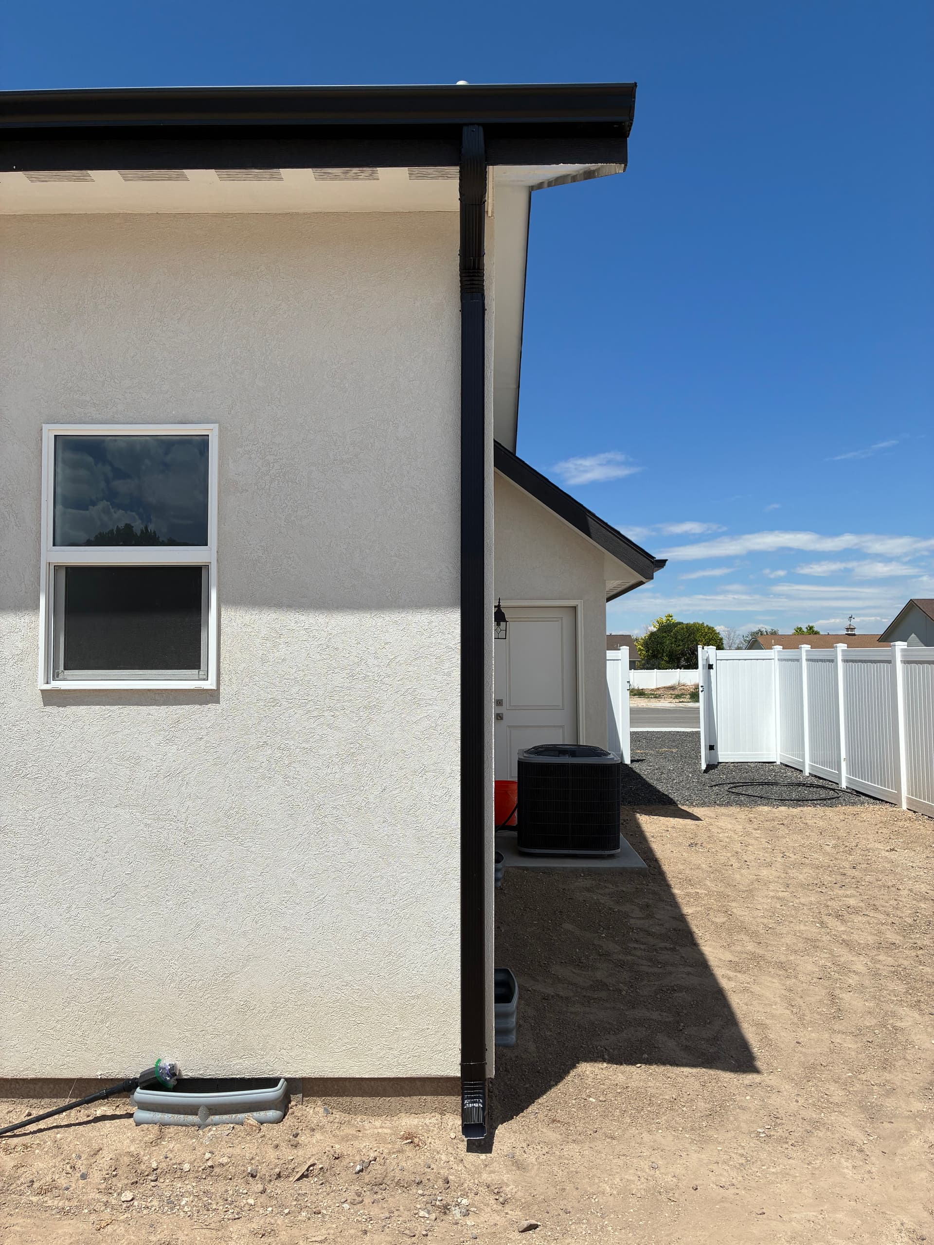 Gallery photos for Full Gutter System Install Protecting a Stucco Home: Image #4